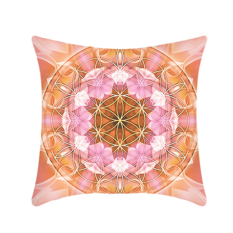 Cuscino mandala etnico