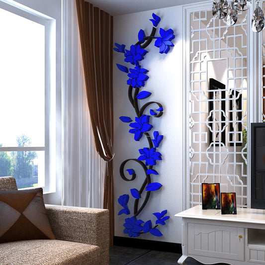 Adesivo Murale 3D Cristallo