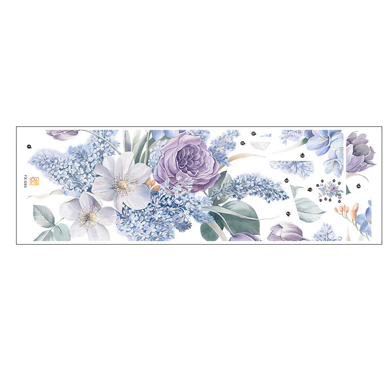 Adesivo Fiori Acquerello