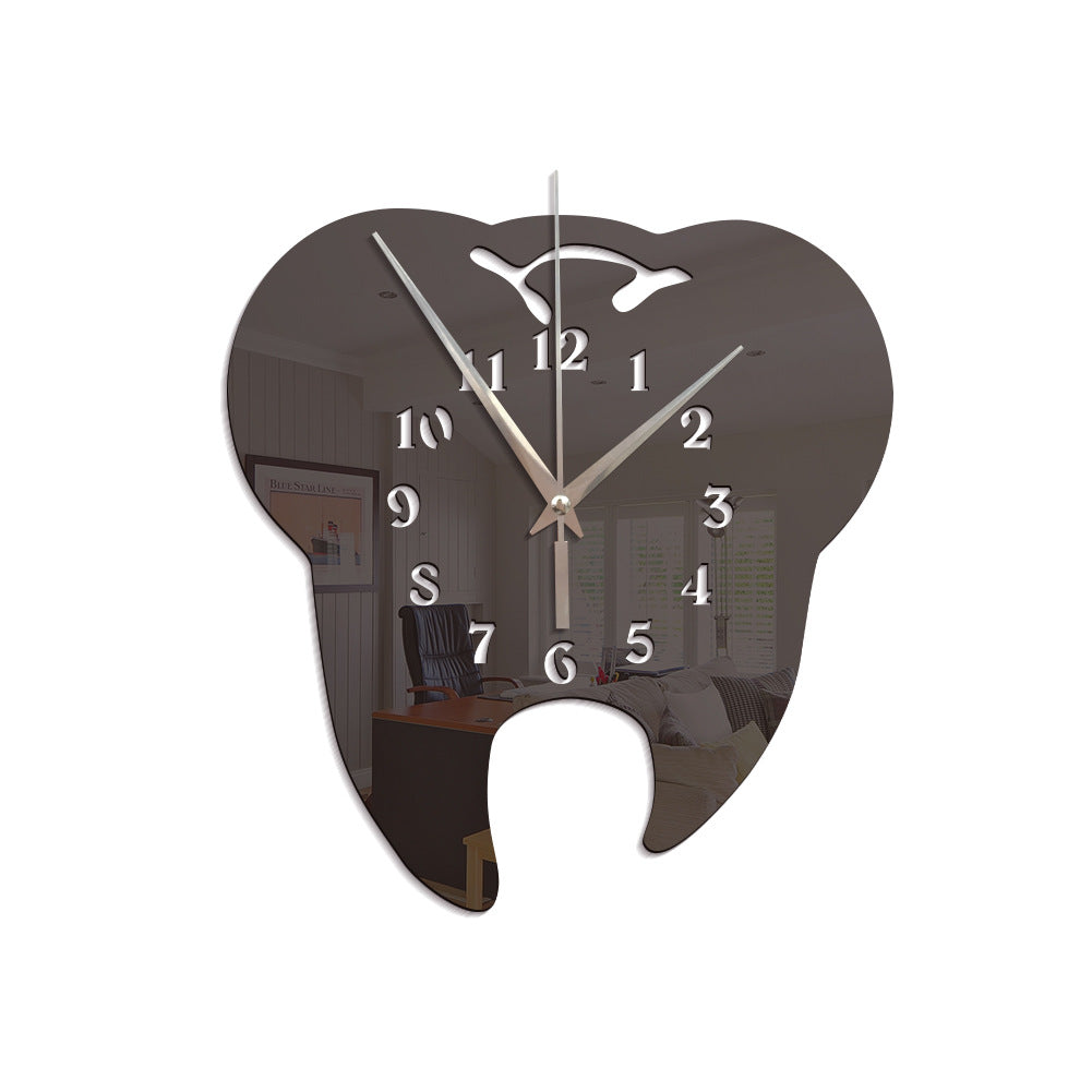 Orologio da parete Dente con orologio
