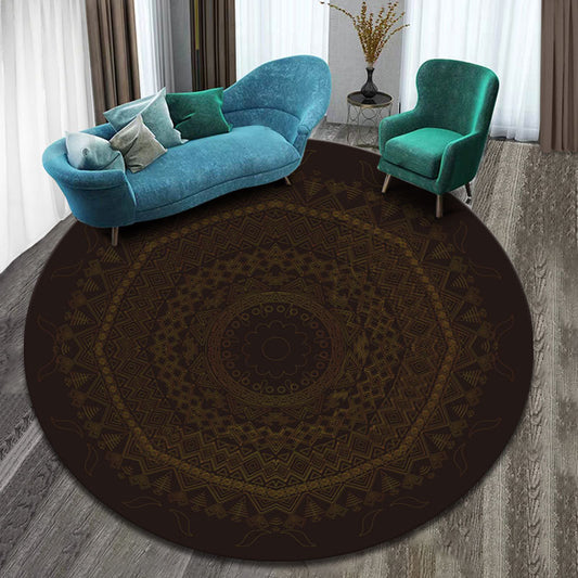 Tappeto mandala etnico