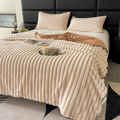 Coperta pile coniglio