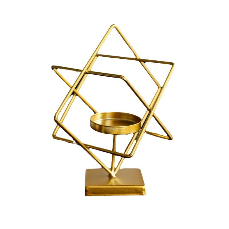 Candelabro dorato