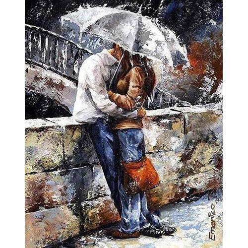 Quadro coppia innamorata