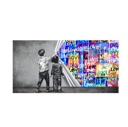 Quadro Graffiti Astratto