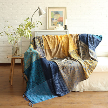 Coperta Chenille Boho
