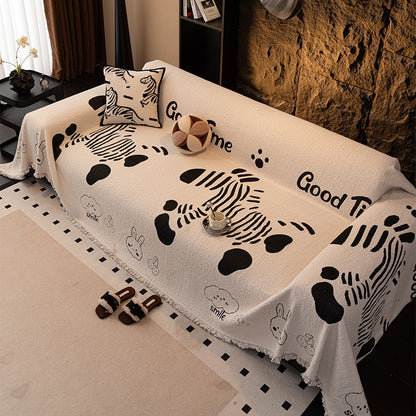 Coperta Divano Floreale