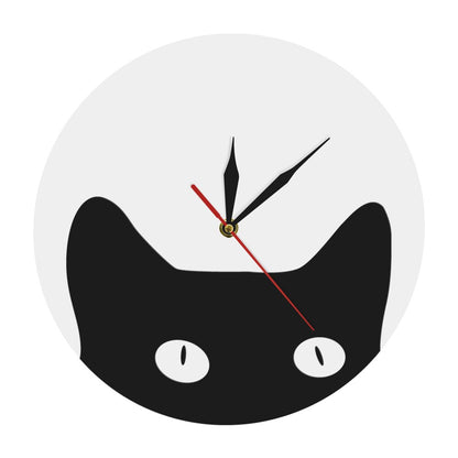 Orologio da parete Gatto nero