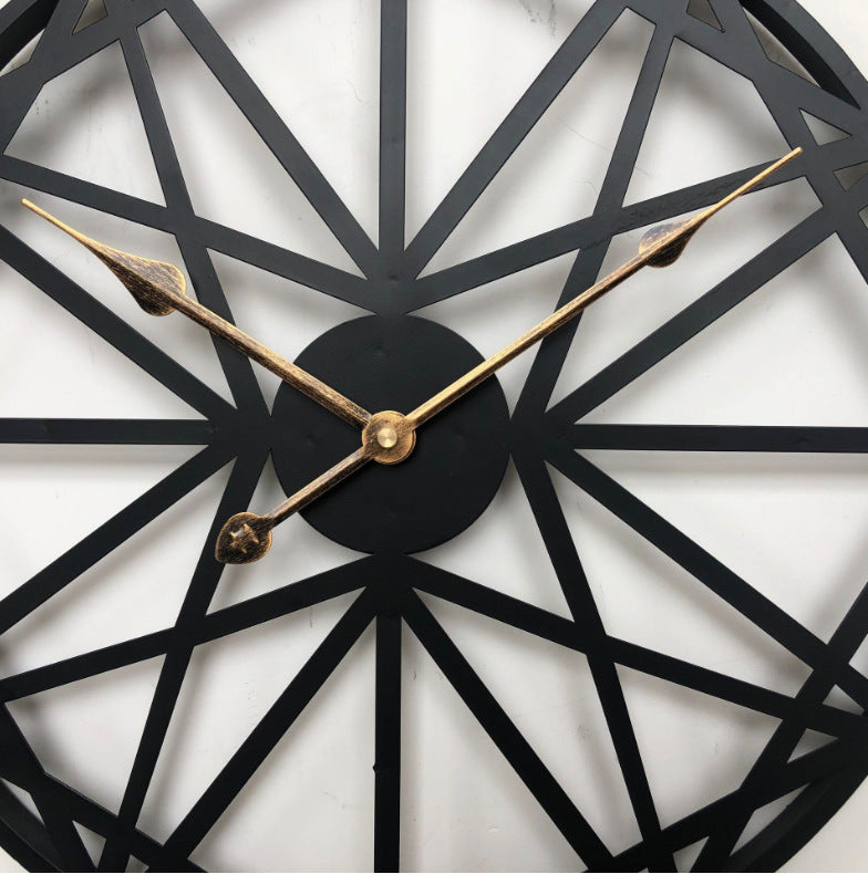 Orologio da parete Triangoli geometrici astratti