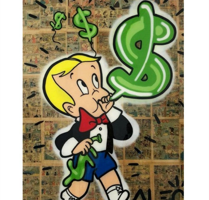 Poster Ragazza stile pop art