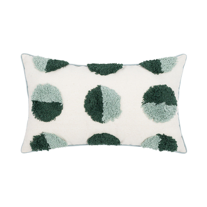 Cuscino ricamato stile nordico