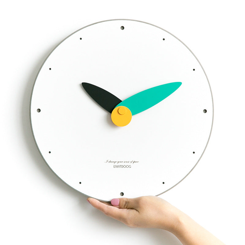 Orologio da parete Sfere colorate intorno