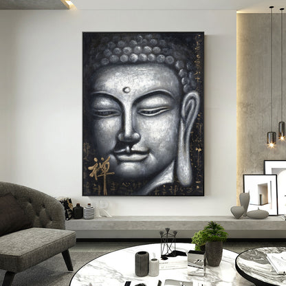 Quadro Buddha meditazione