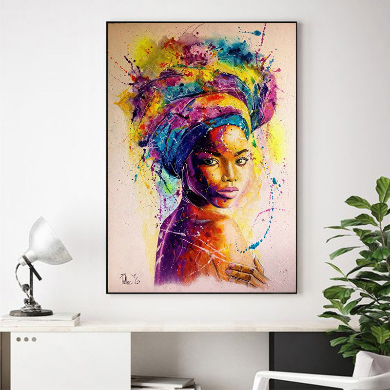 Quadro Donna Africana