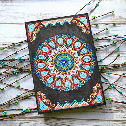 Quaderno A5 con mandala