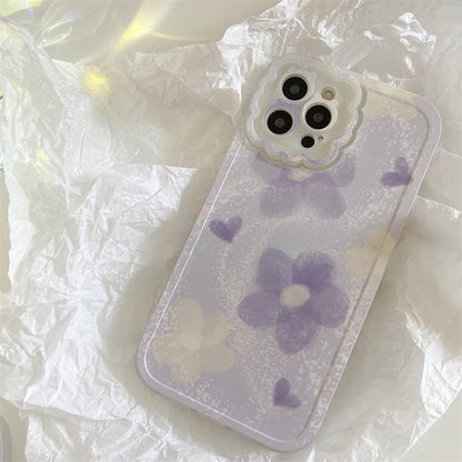 Custodia telefono fiori