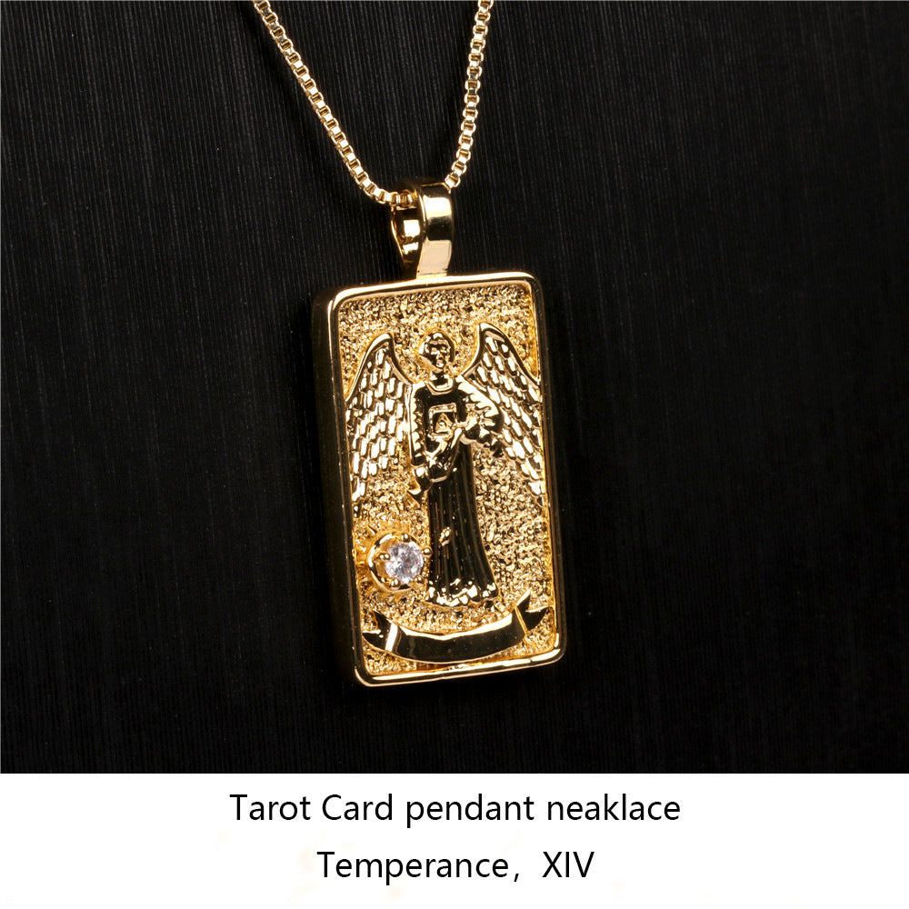 Collana tarocchi ventidue arcani mini oro
