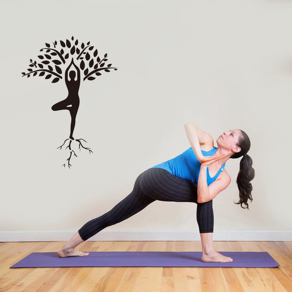 Adesivo yoga danza