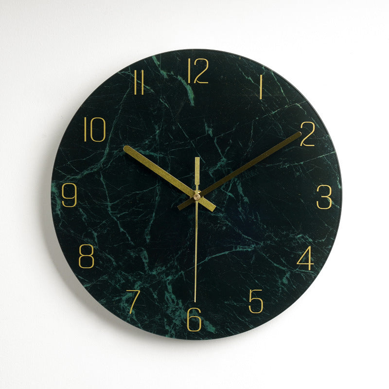 Orologio da parete Farfalle giallo
