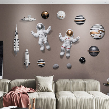 Ciondolo astronauta 3D