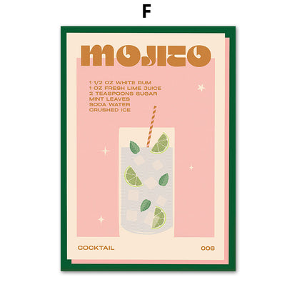 Quadro bar vintage