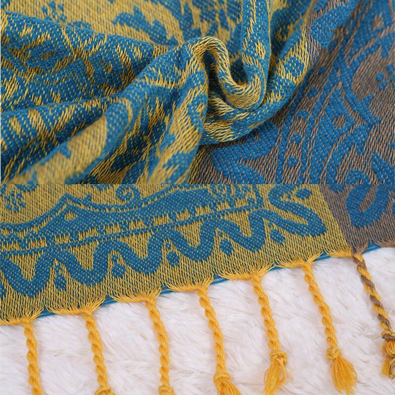 Coperta Chenille Boho