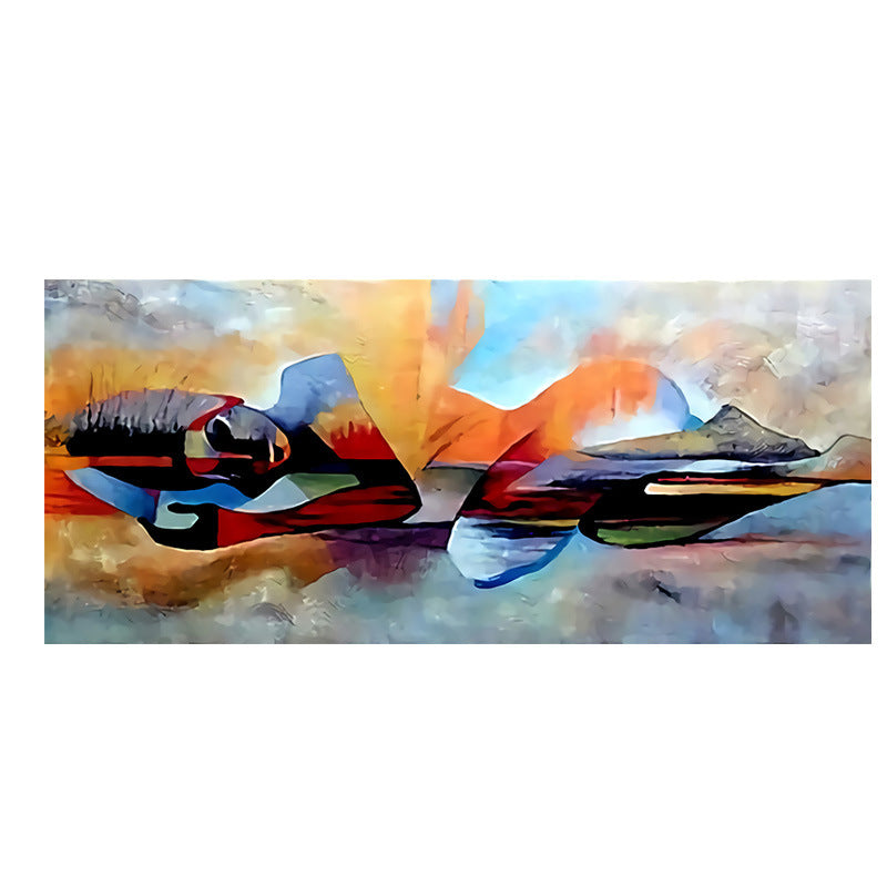 Quadro Buddha geometrico