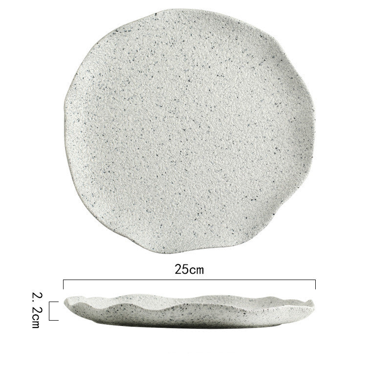 Piatto loto ceramica