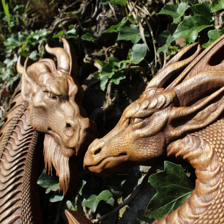 Scultura drago decorativa