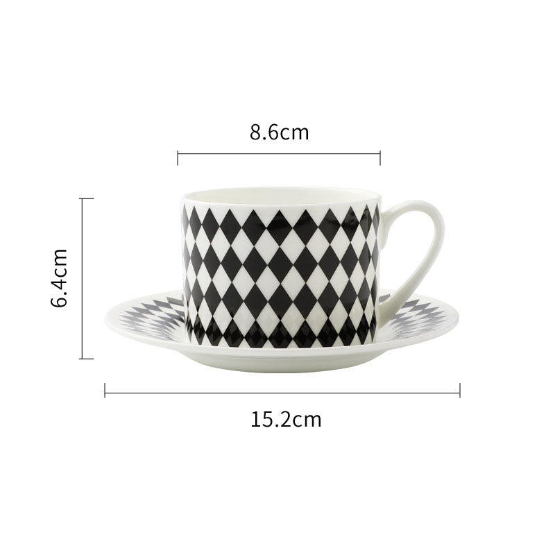 Tazza caffè geometrica