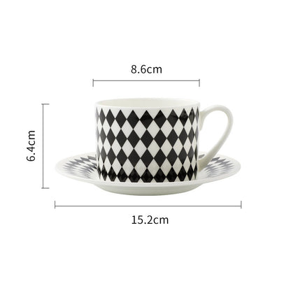 Tazza caffè geometrica