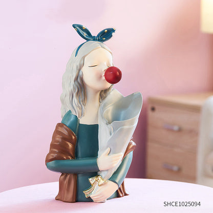 Figurina donna moderna