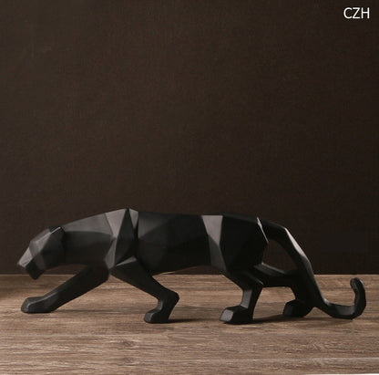 Scultura pantera nera