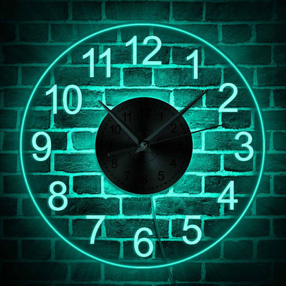 Orologio da parete Aereo rosso blu