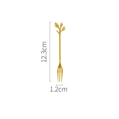 Set posate foglia nordico