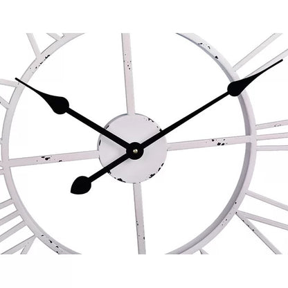Orologio da parete Elementi trapezoidali legno