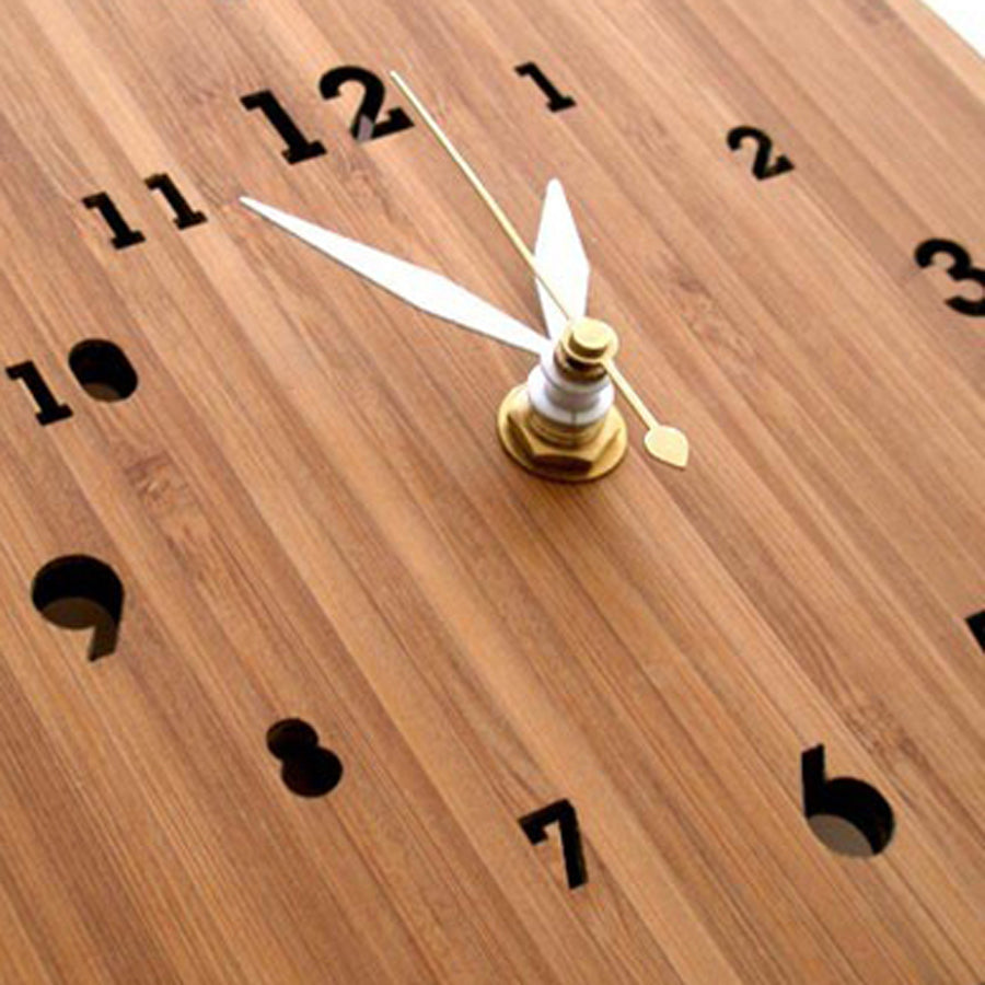 Orologio da parete Gufo legno