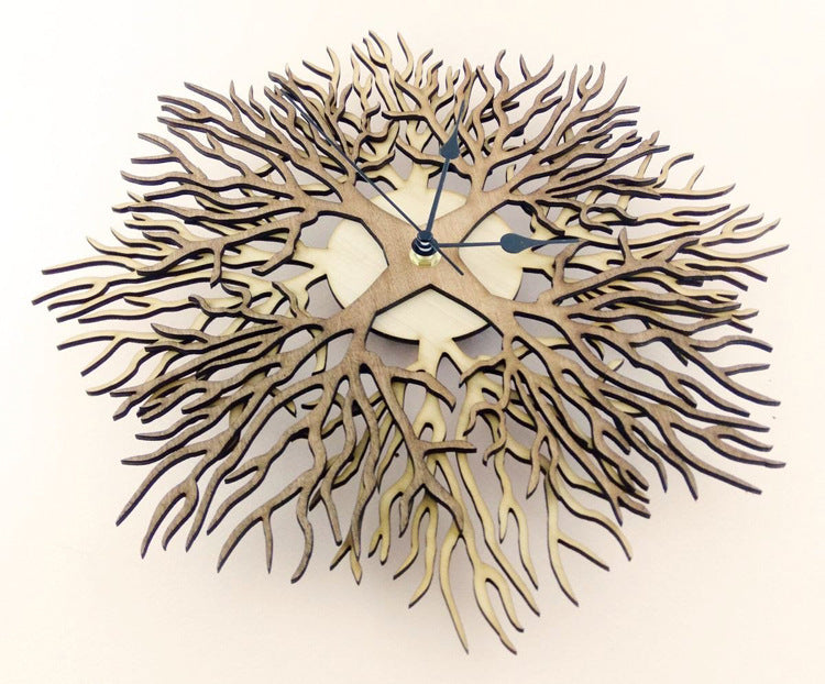 Orologio da parete Albero naturalistico