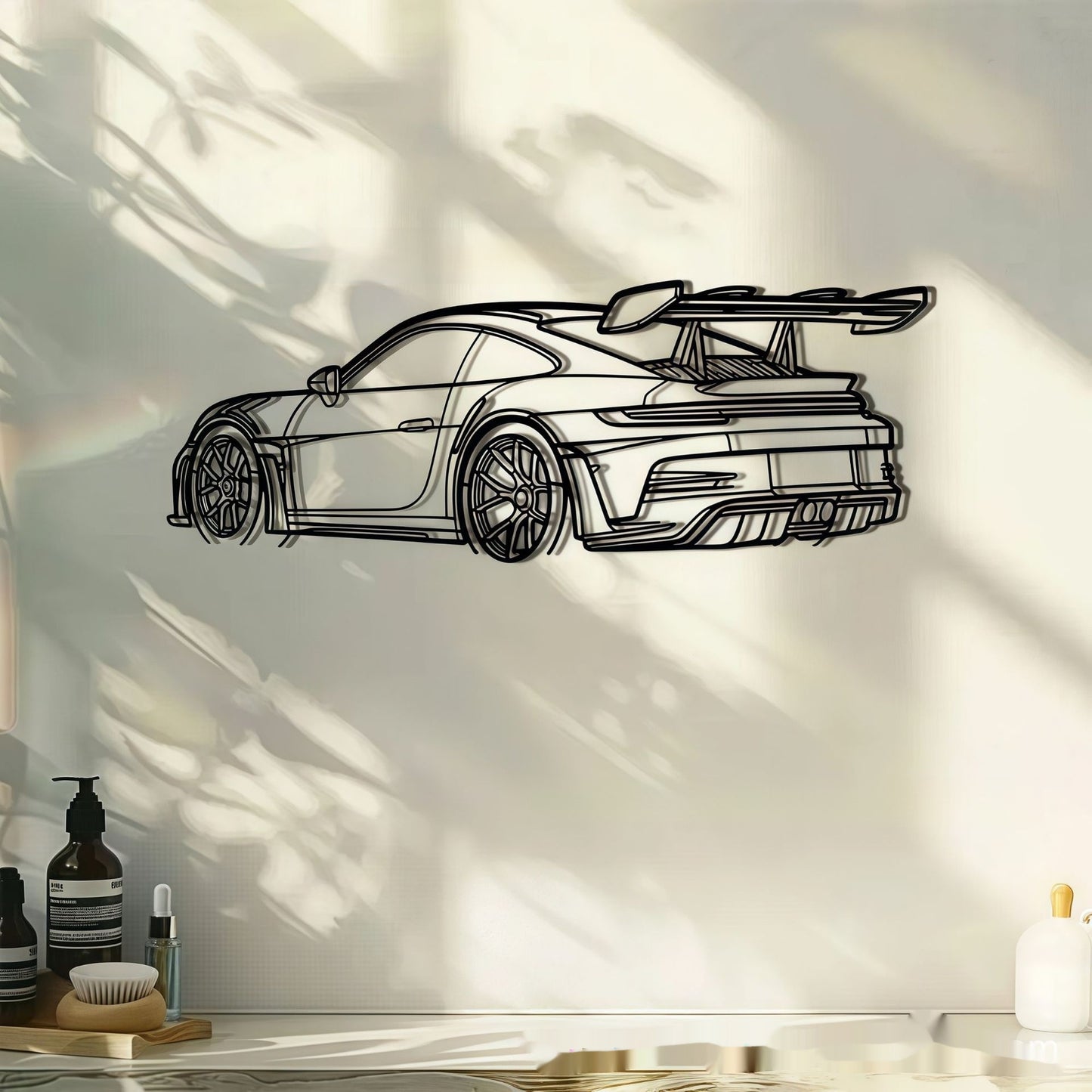Quadro silhouette metallo