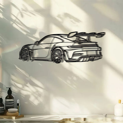 Quadro silhouette metallo
