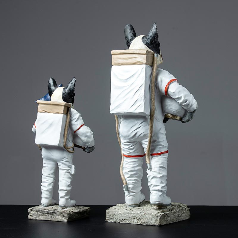 Statuetta cane ceramica