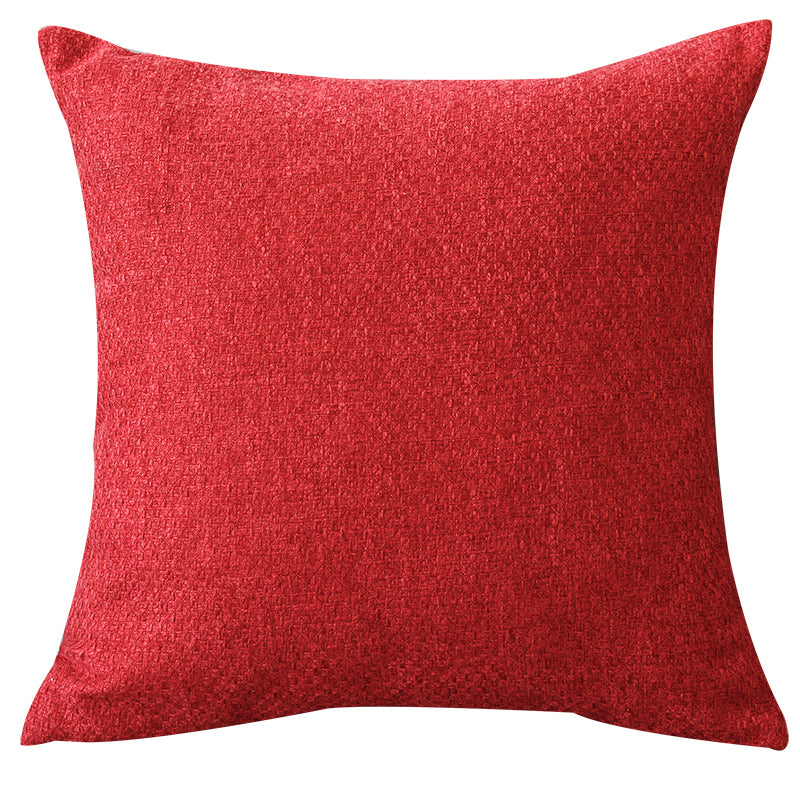Federa cuscino blu scuro unita