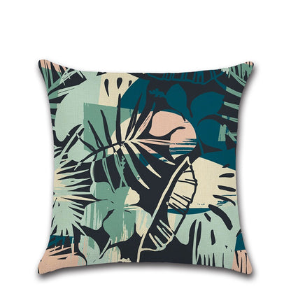 Federa cuscino fantasia tropicale