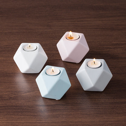 Candelabro in ceramica