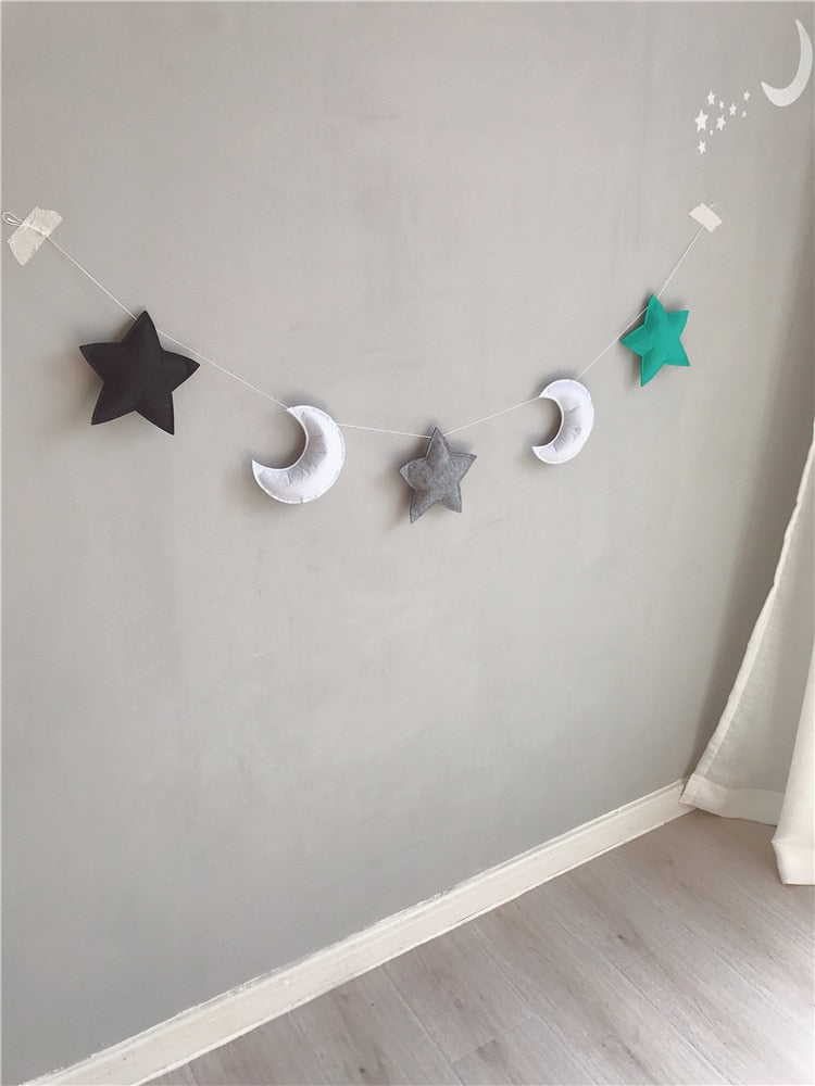 Decorazione stella luna