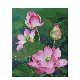 Quadro fiori loto