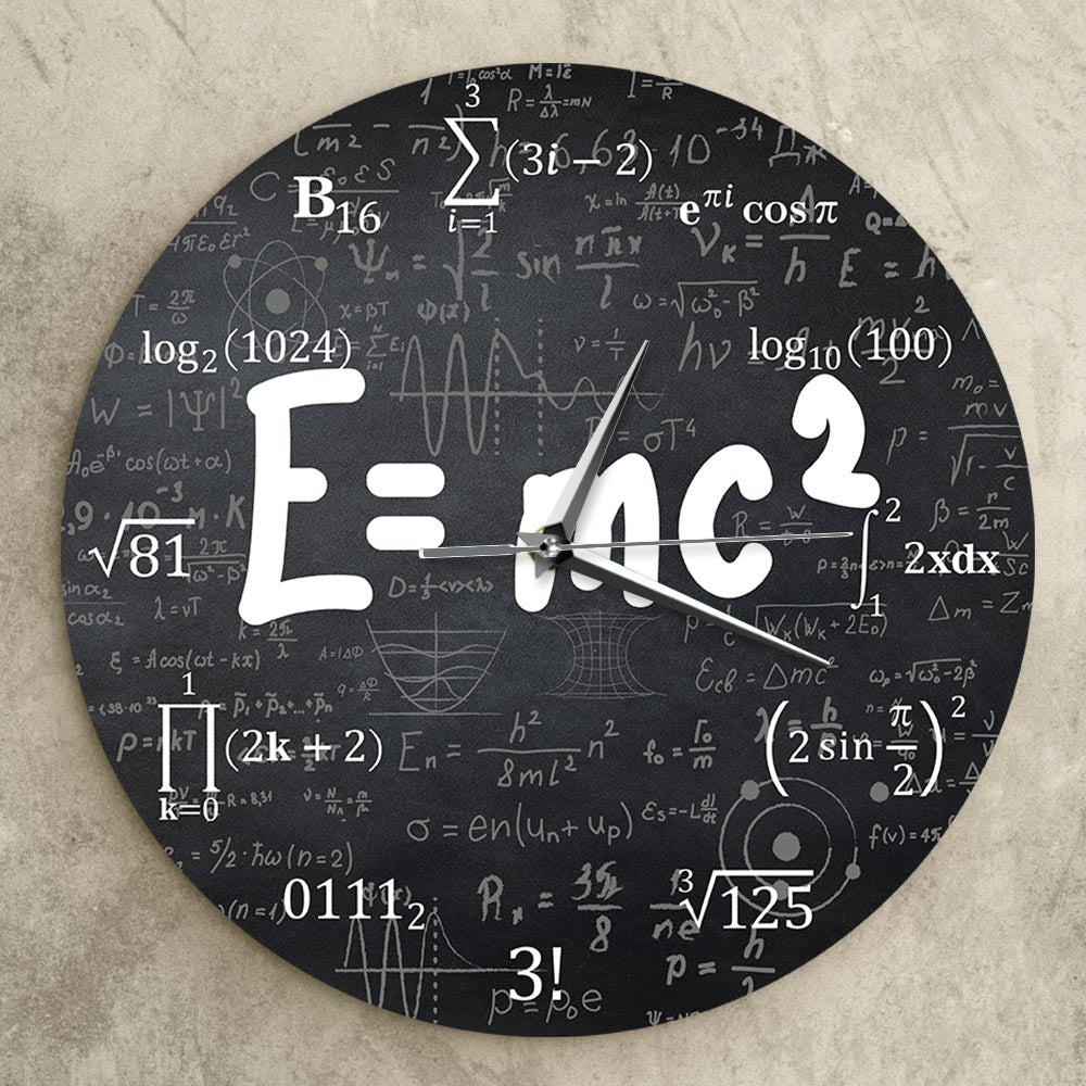 Orologio da parete Formule matematiche