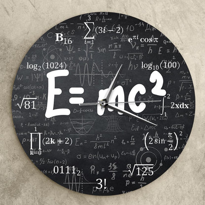Orologio da parete Formule matematiche