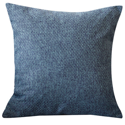 Federa cuscino blu scuro unita