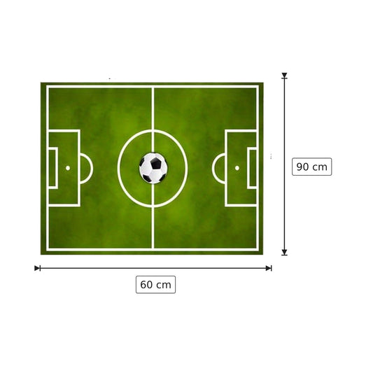 Tappeto campo da calcio 60x90 cm - 80x120 cm - 120x160 cm